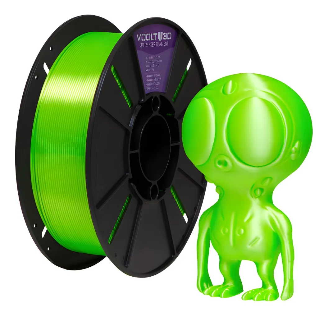 PLA Verde Neon V-Silk - 1kg